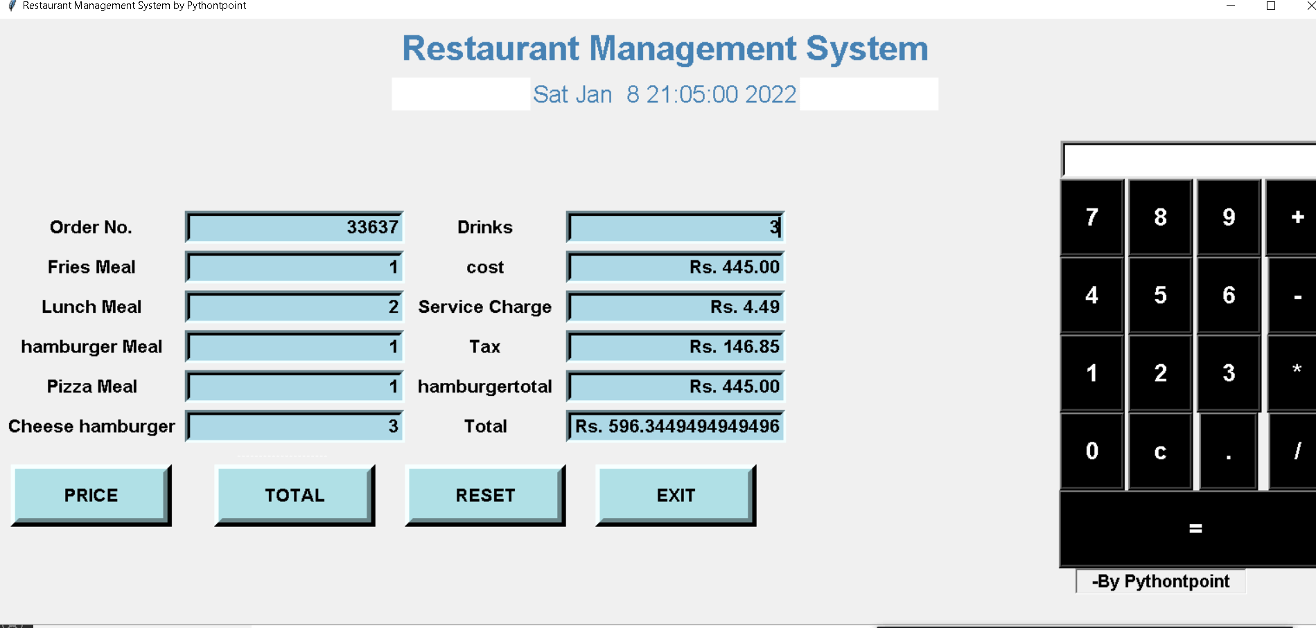 Restaurant Management System