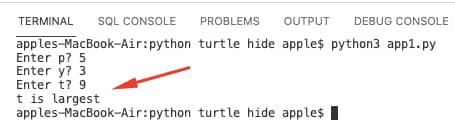 Python If Statement