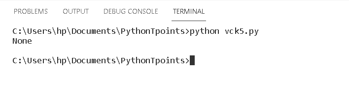 Python special literals