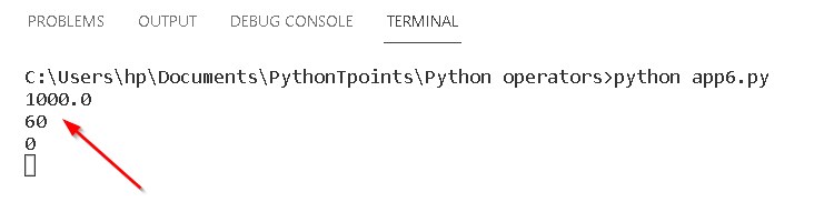 Python associativity operators