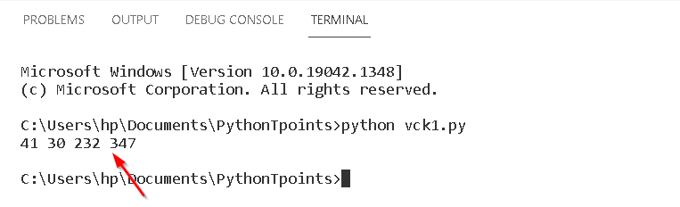 Python integer numeric literals