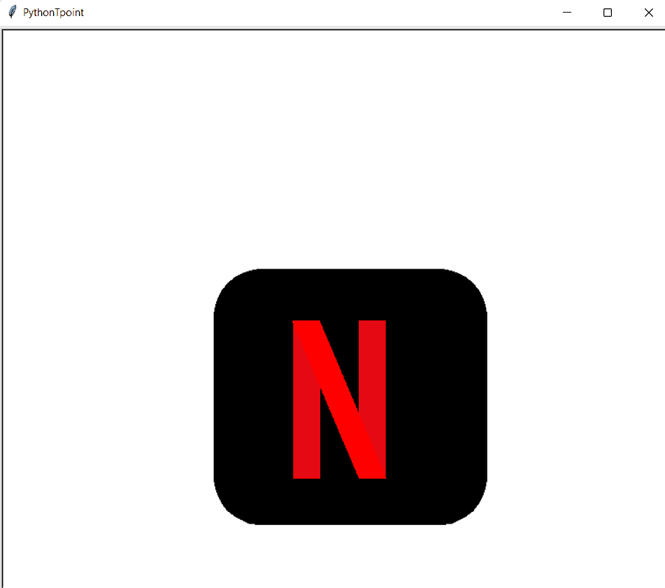 How to draw Netflix Logo in Python Turtle